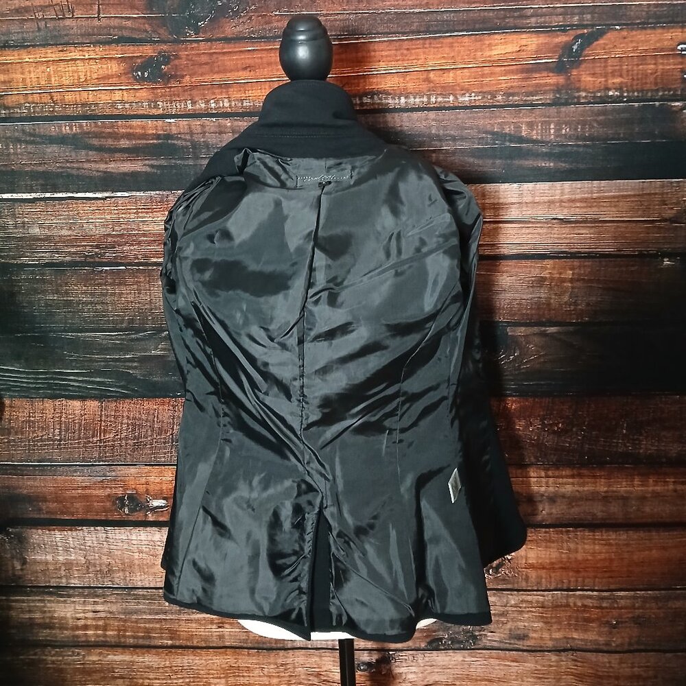 Cache Contour Collection Jacket Blazer Size S Bla… - image 7